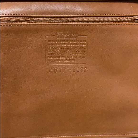 Vintage Coach Hippie Flap Leather Crossbody Bag - Picture 6 of 10